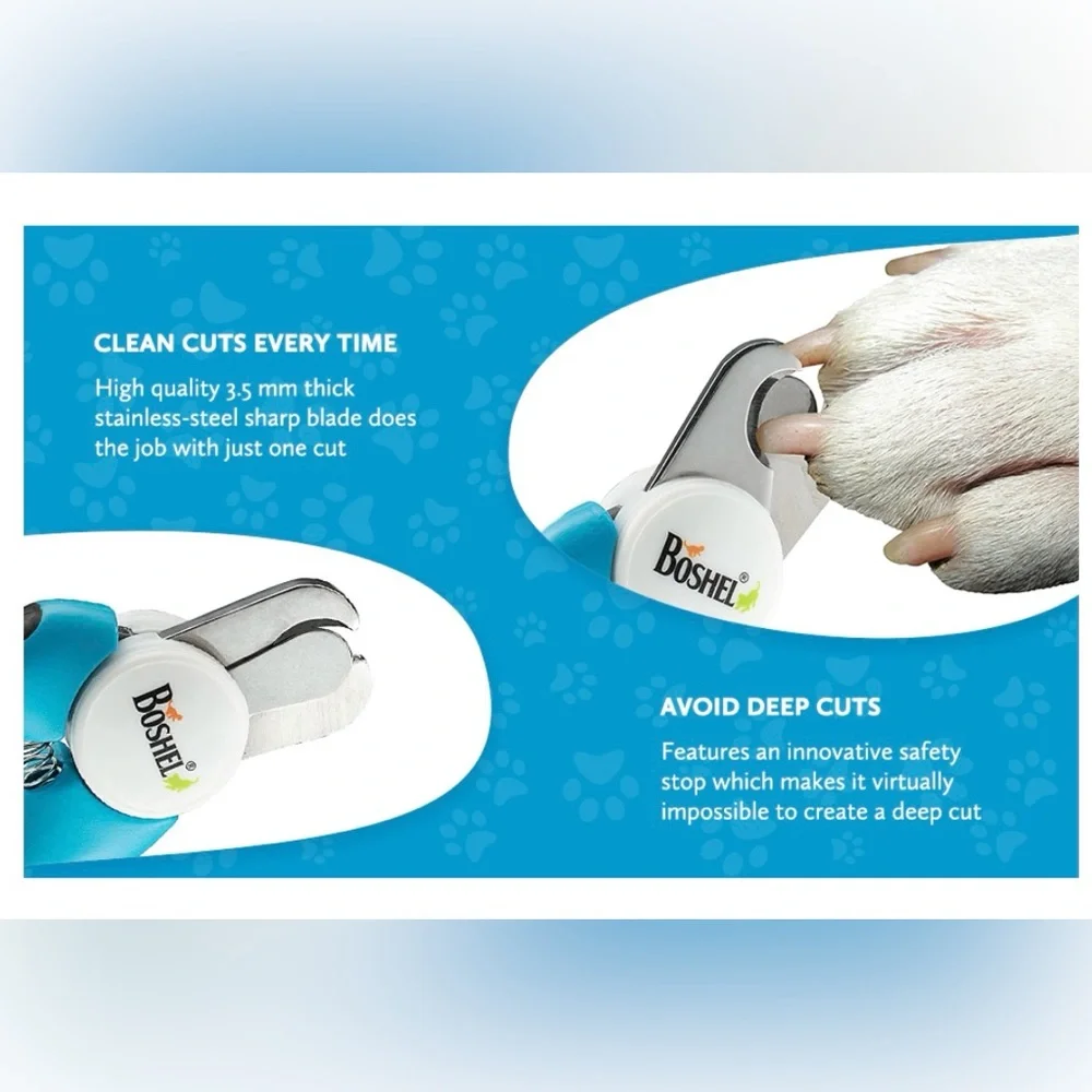 Dog Nail Clippers and Trimmer by Boshel